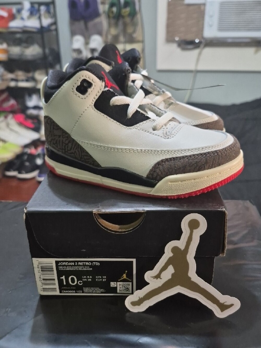 Air Jordan 3 Retro OG TD "World's Best Dad" (2026) New W/Box - Picture 2 of 10